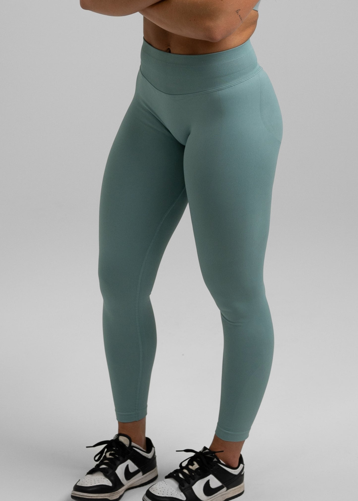 Absolute Seamless Leggings Full Length - Sage Green