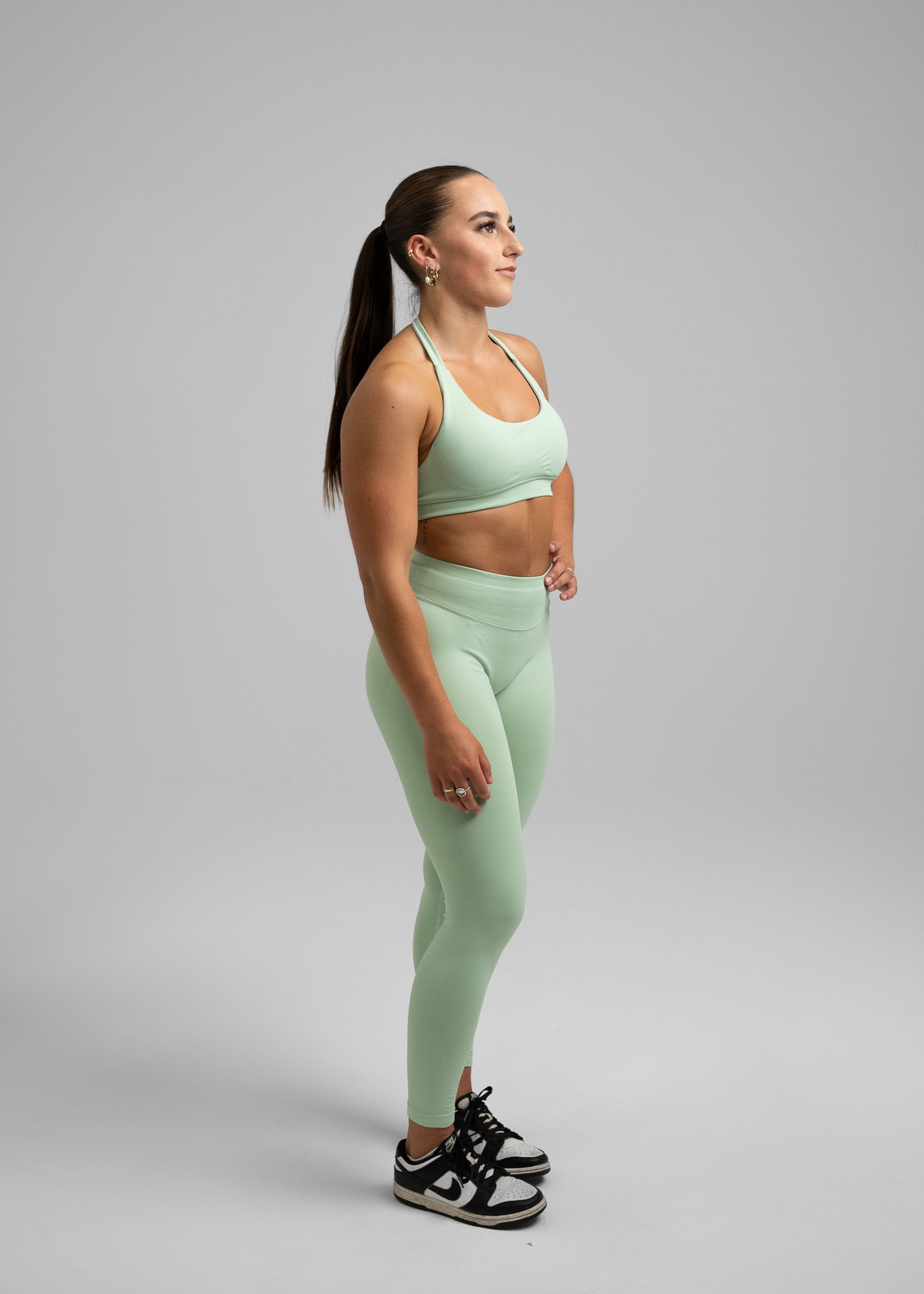 Absolute Seamless Leggings Full Length - Misty Green