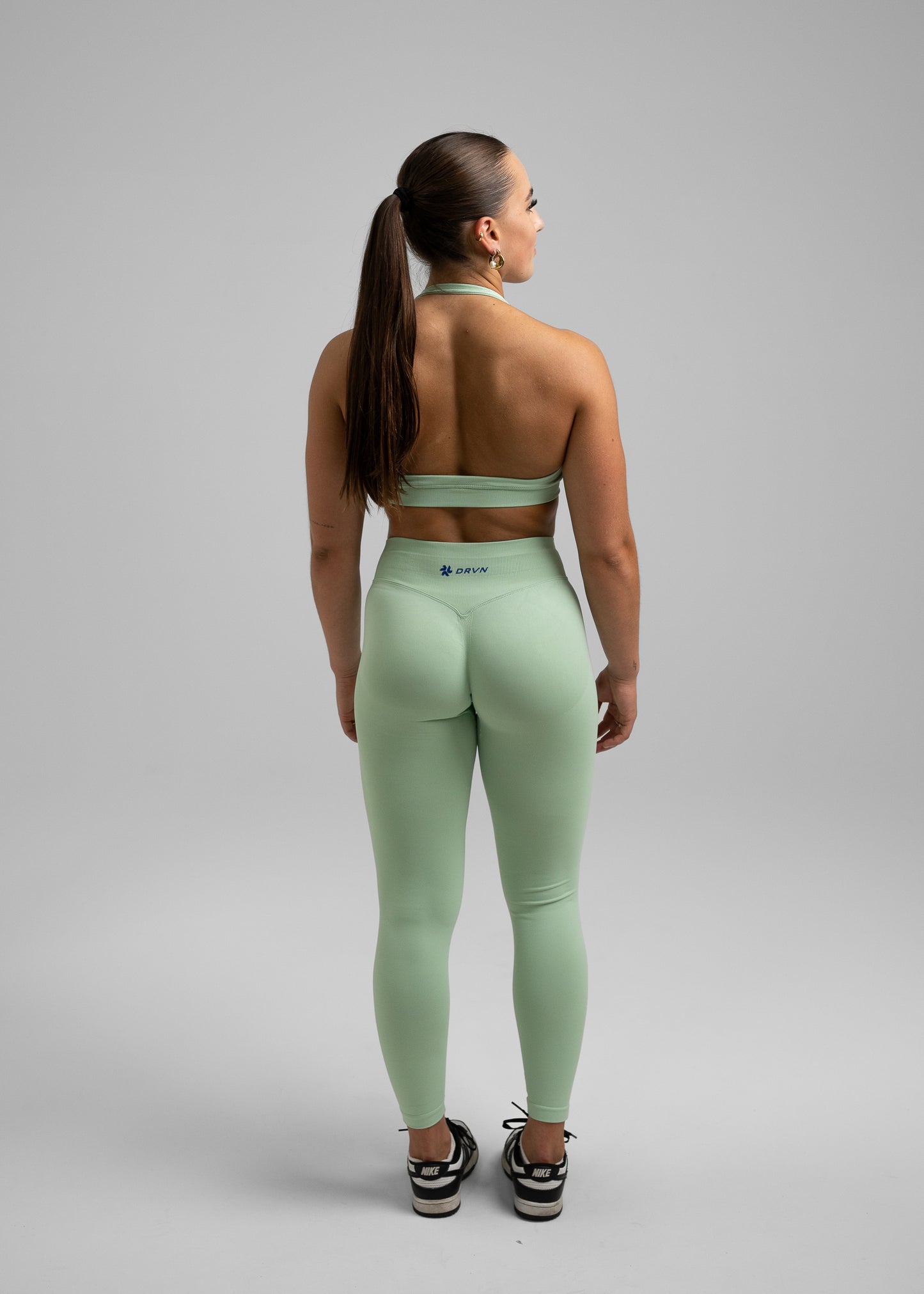 Absolute Seamless Leggings Full Length - Misty Green