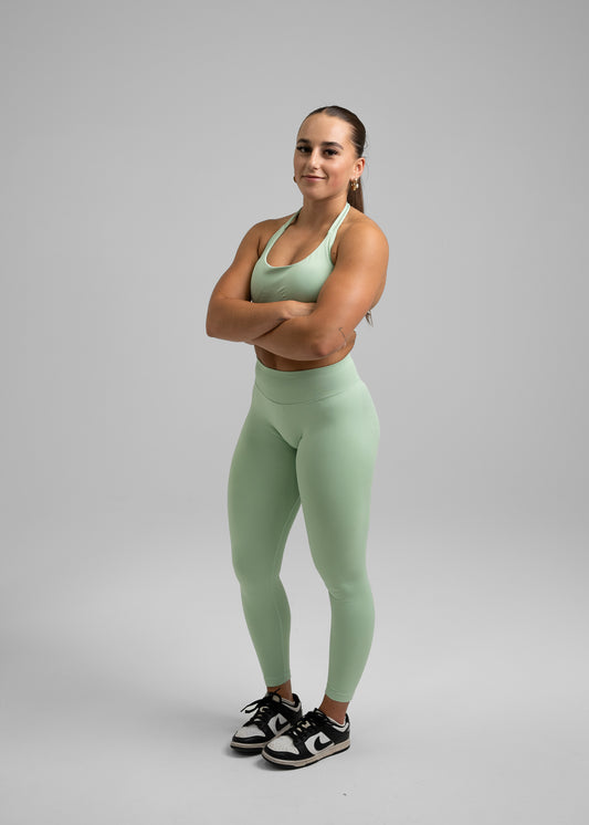 Absolute Seamless Leggings Full Length - Misty Green