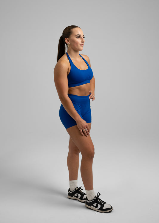 Absolute Seamless Shorts 4.5" - Atlantic