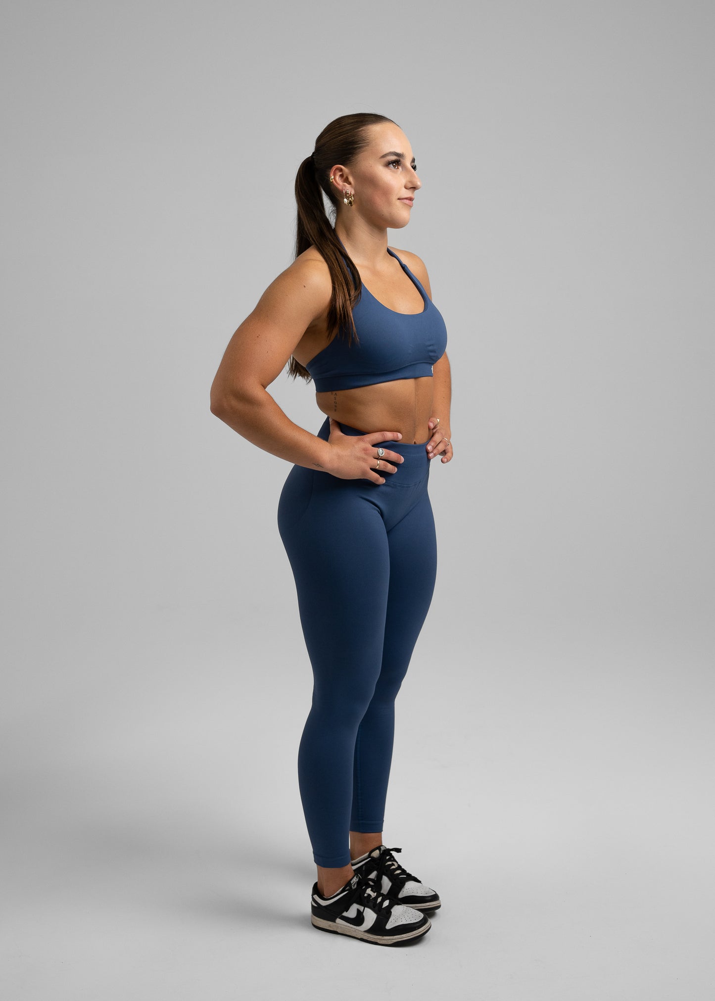 Absolute Seamless Leggings Full Length - Navy Spirit