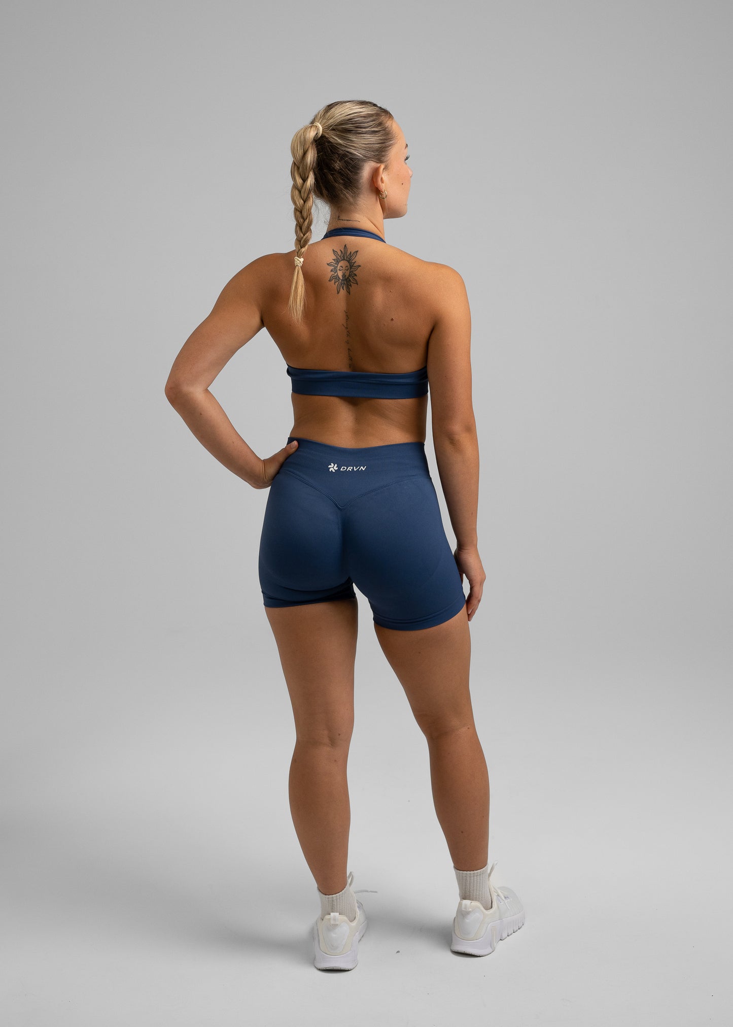 Absolute Seamless Shorts 4.5" - Navy Spirit