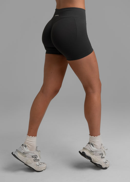 Absolute Seamless Shorts 4.5" - Gunmetal Grit