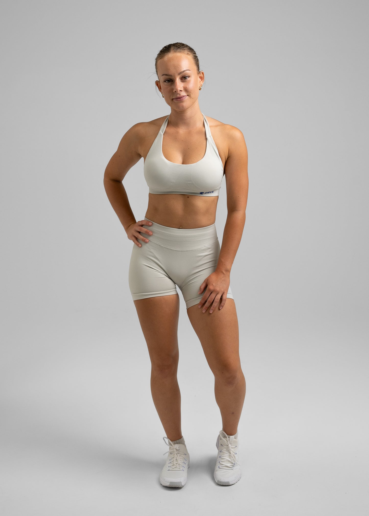 Absolute Seamless Shorts 4.5" - Boulder Grey