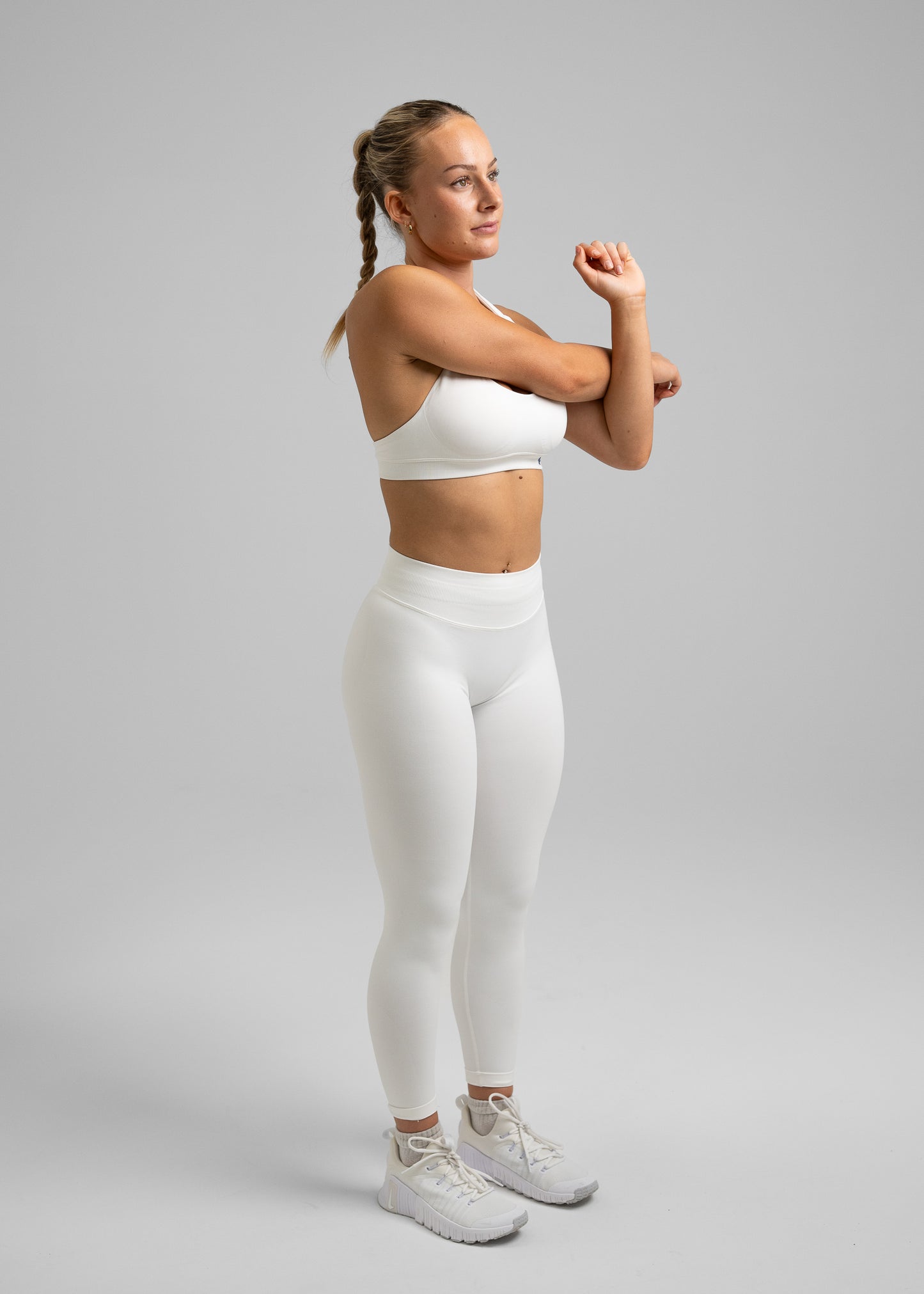 Absolute Seamless Leggings Full Length - Innocent White