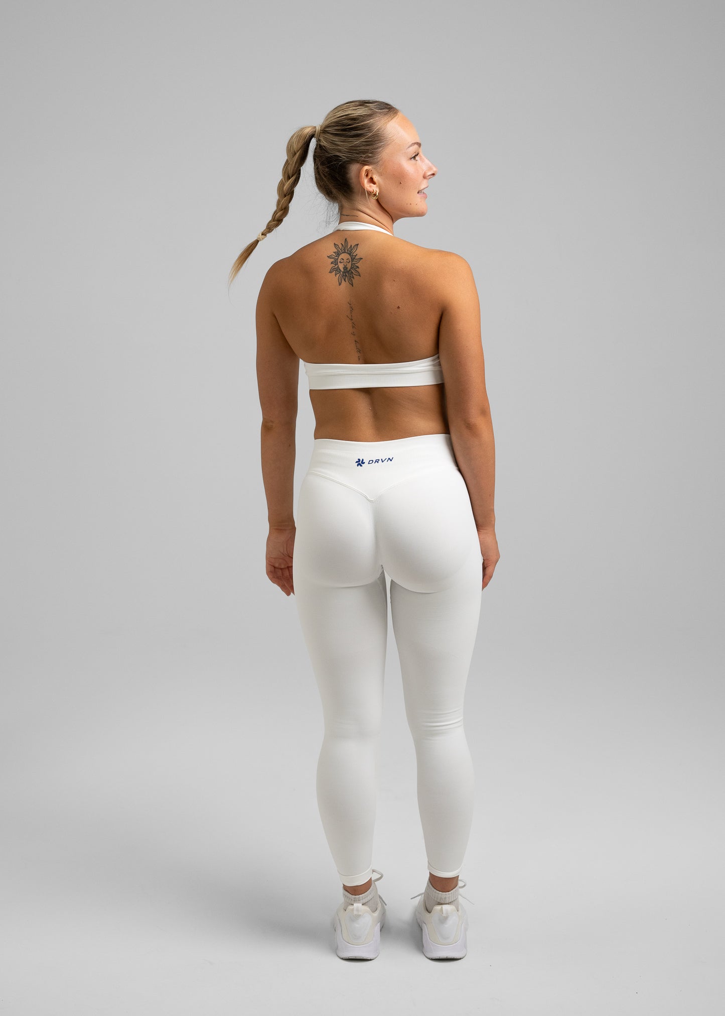 Absolute Seamless Leggings Full Length - Innocent White