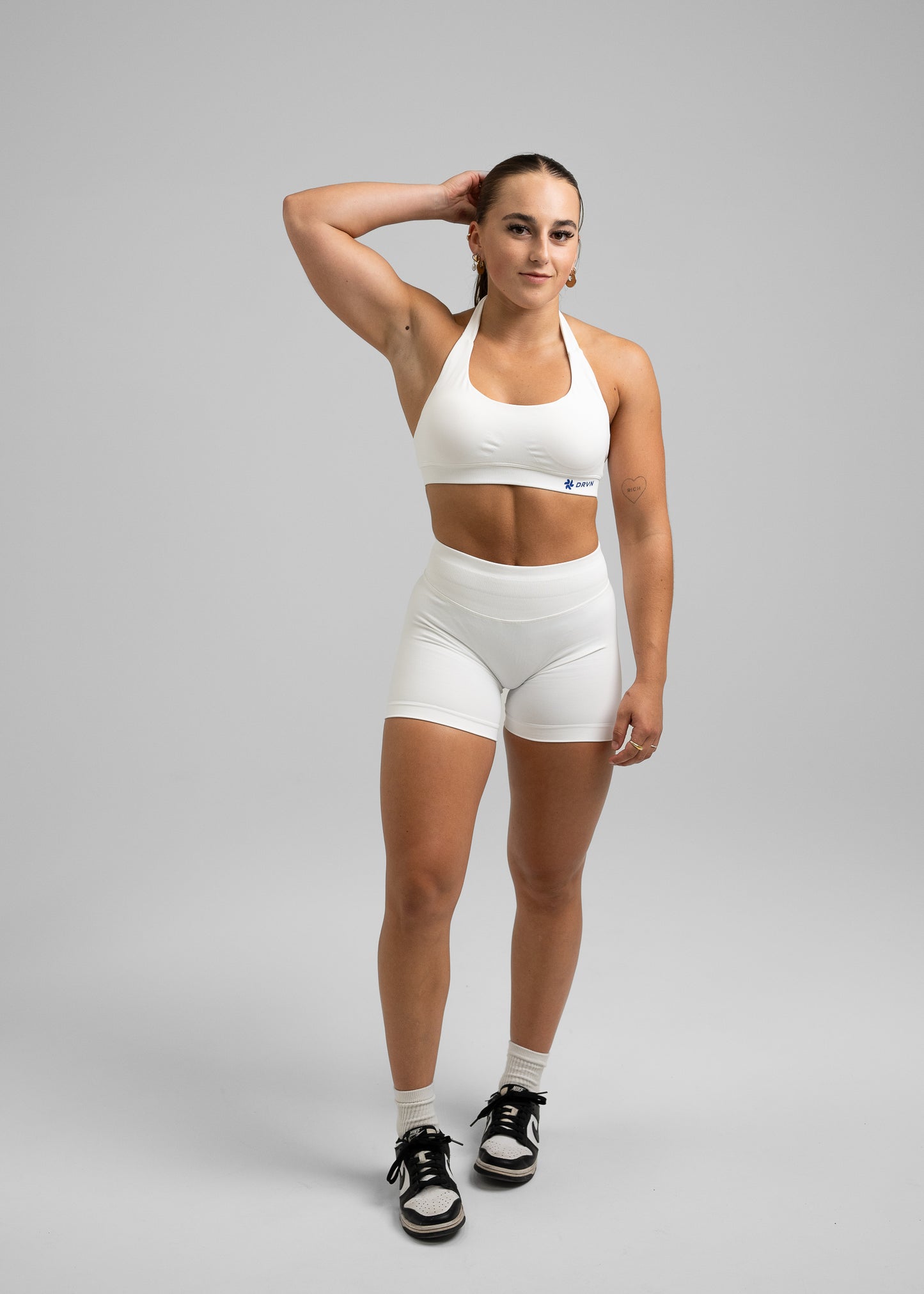 Absolute Seamless Shorts 4.5" - Innocent White