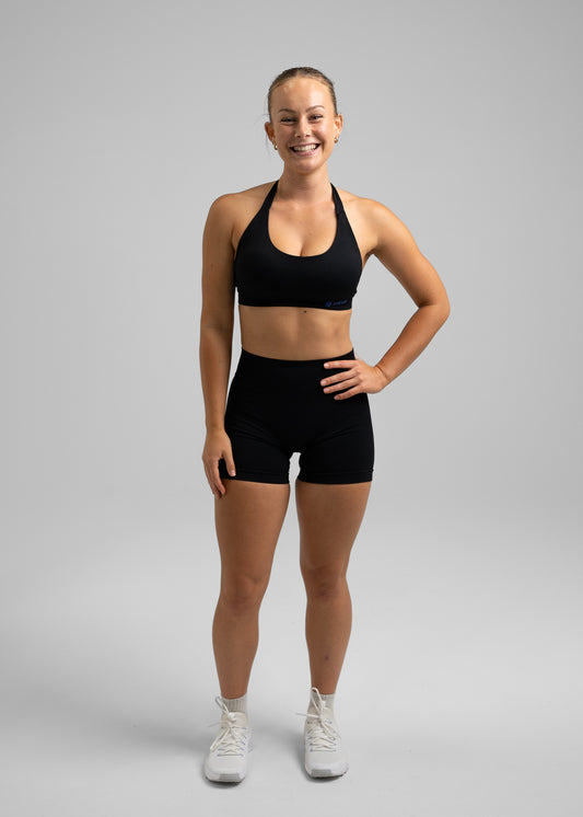 Absolute Seamless Shorts 4.5" - Black