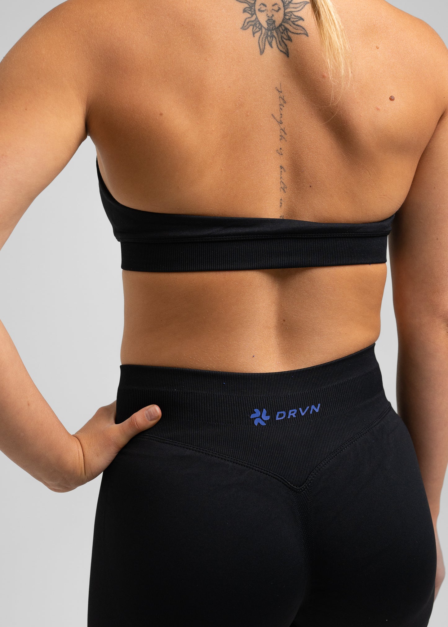 Absolute Halter Sports Bra - Black