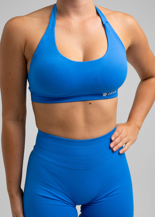 Absolute Halter Sports Bra - Electric