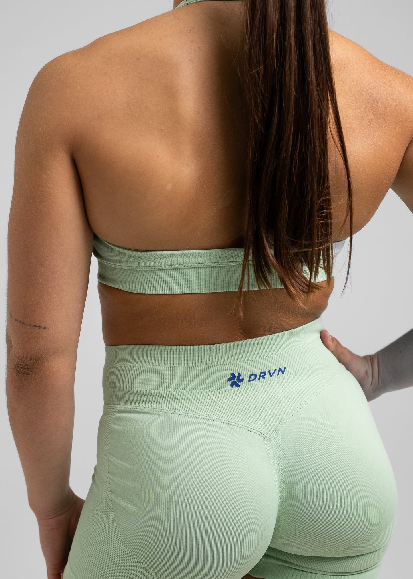 Absolute Halter Sports Bra - Misty Green