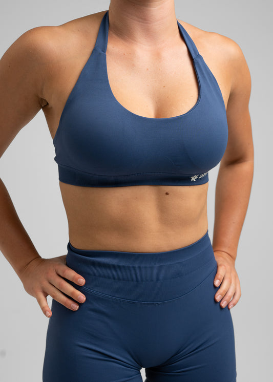Absolute Halter Sports Bra - Navy Spirit