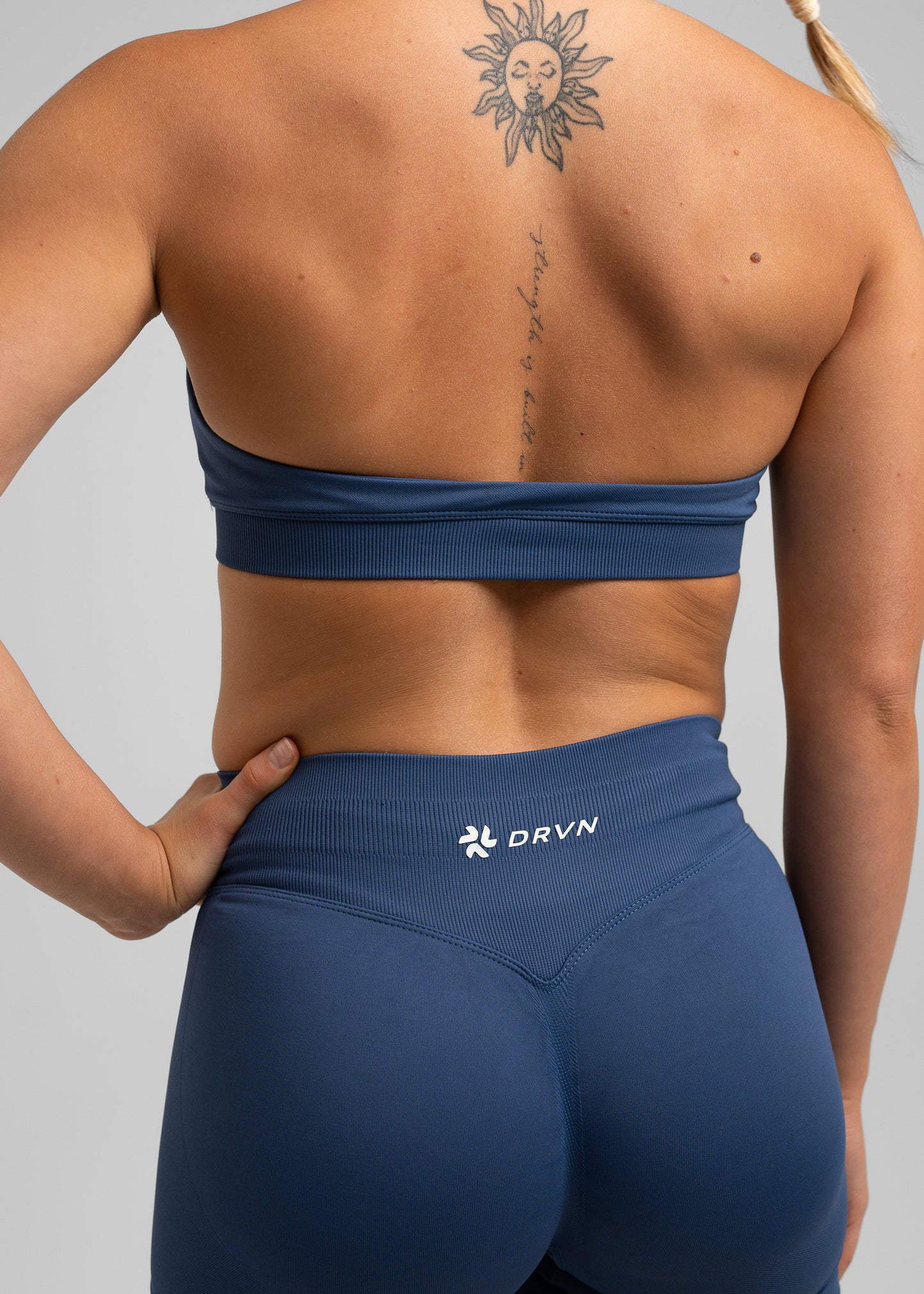 Absolute Halter Sports Bra - Navy Spirit