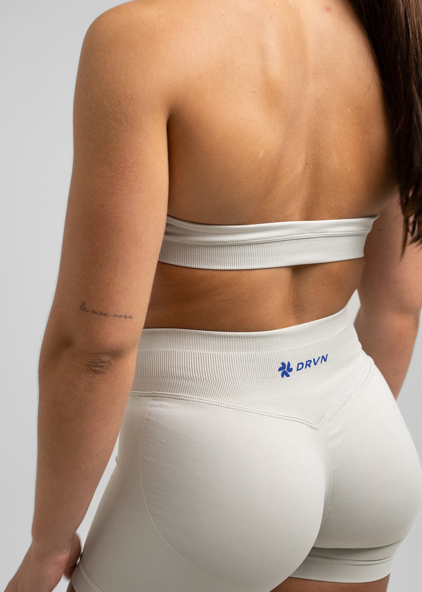 Absolute Halter Sports Bra - Boulder Grey