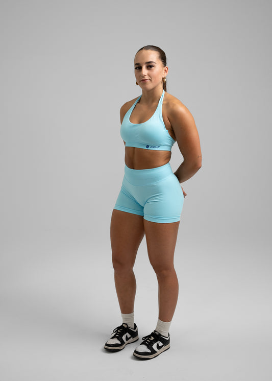 Absolute Seamless Shorts 4.5" - Sky