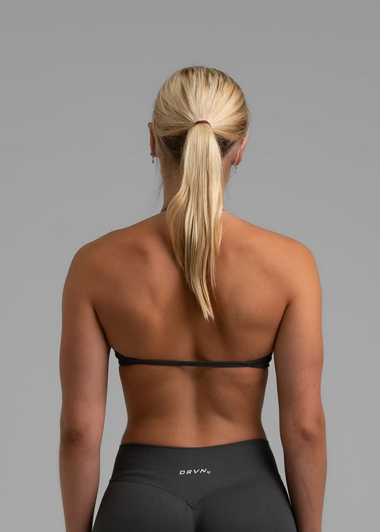 Minimal Sports bra - Gunmetal Grit