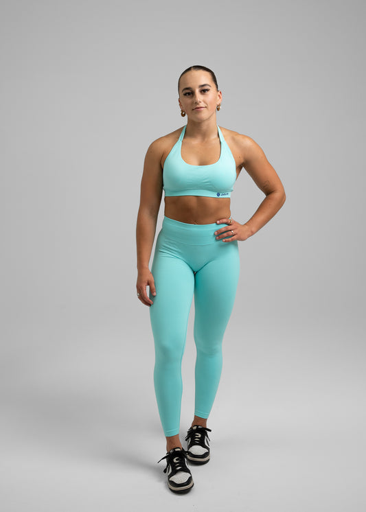 Absolute Seamless Leggings Full Length - Aquamarine