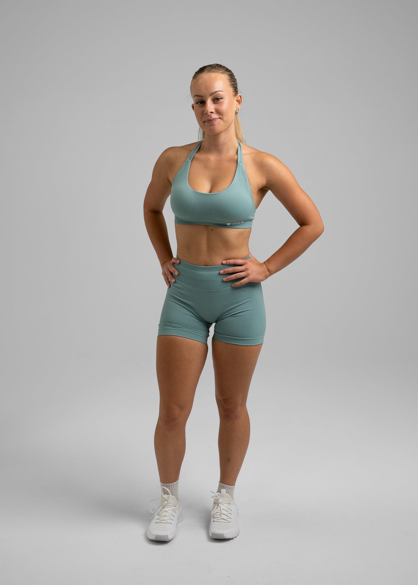 Absolute Seamless Shorts 4.5" - Sage Green