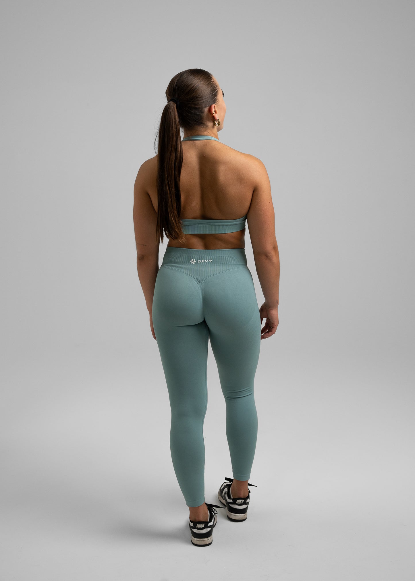 Absolute Seamless Leggings Full Length - Sage Green