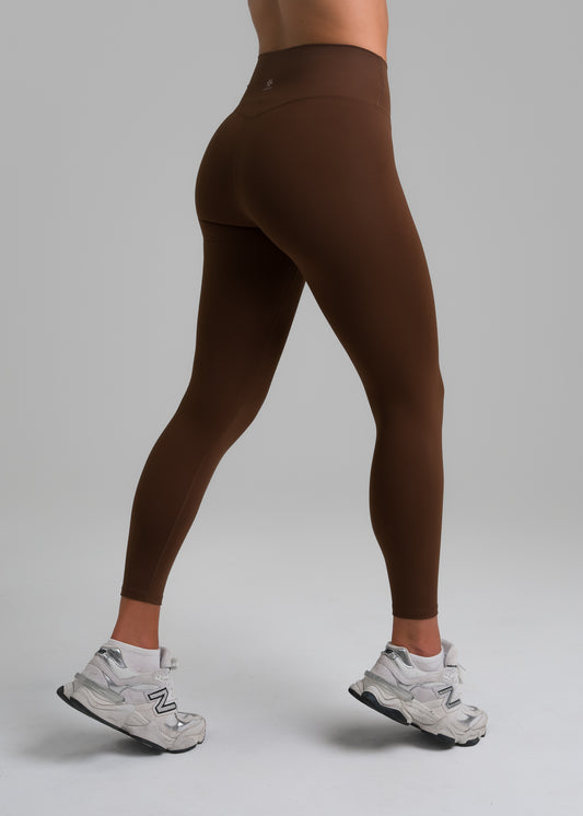 Adapt Mid-Rise Leggings - Cocoa
