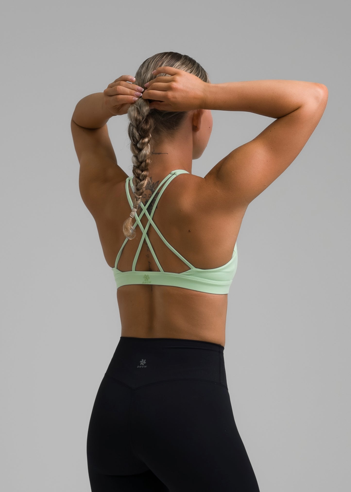 Hybrid Performance Bra - Lime