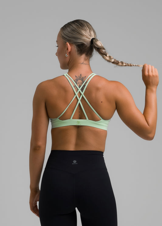 Hybrid Performance Bra - Lime