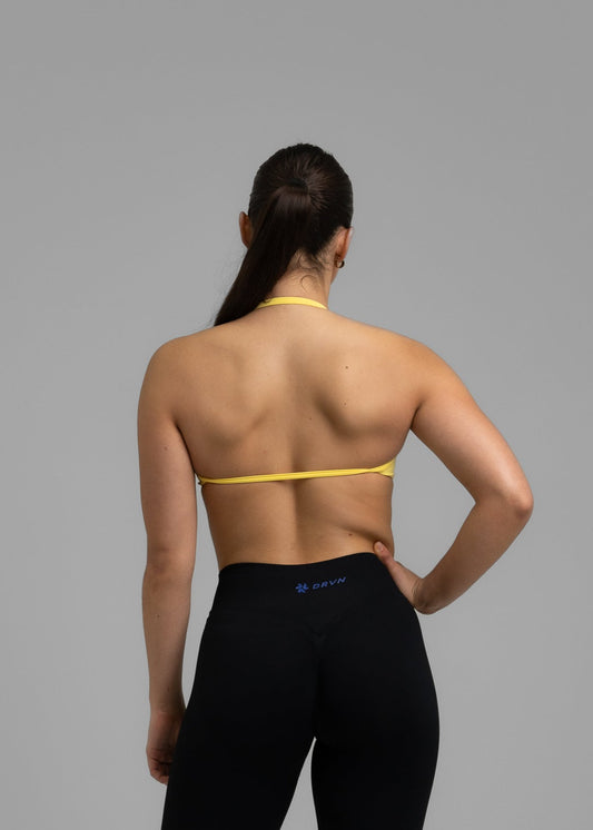 Minimal Sports bra - Custard