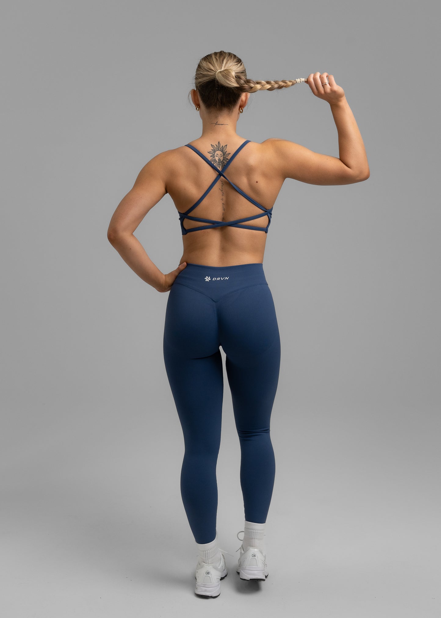 Tempo Sports Bra - Navy Spirit