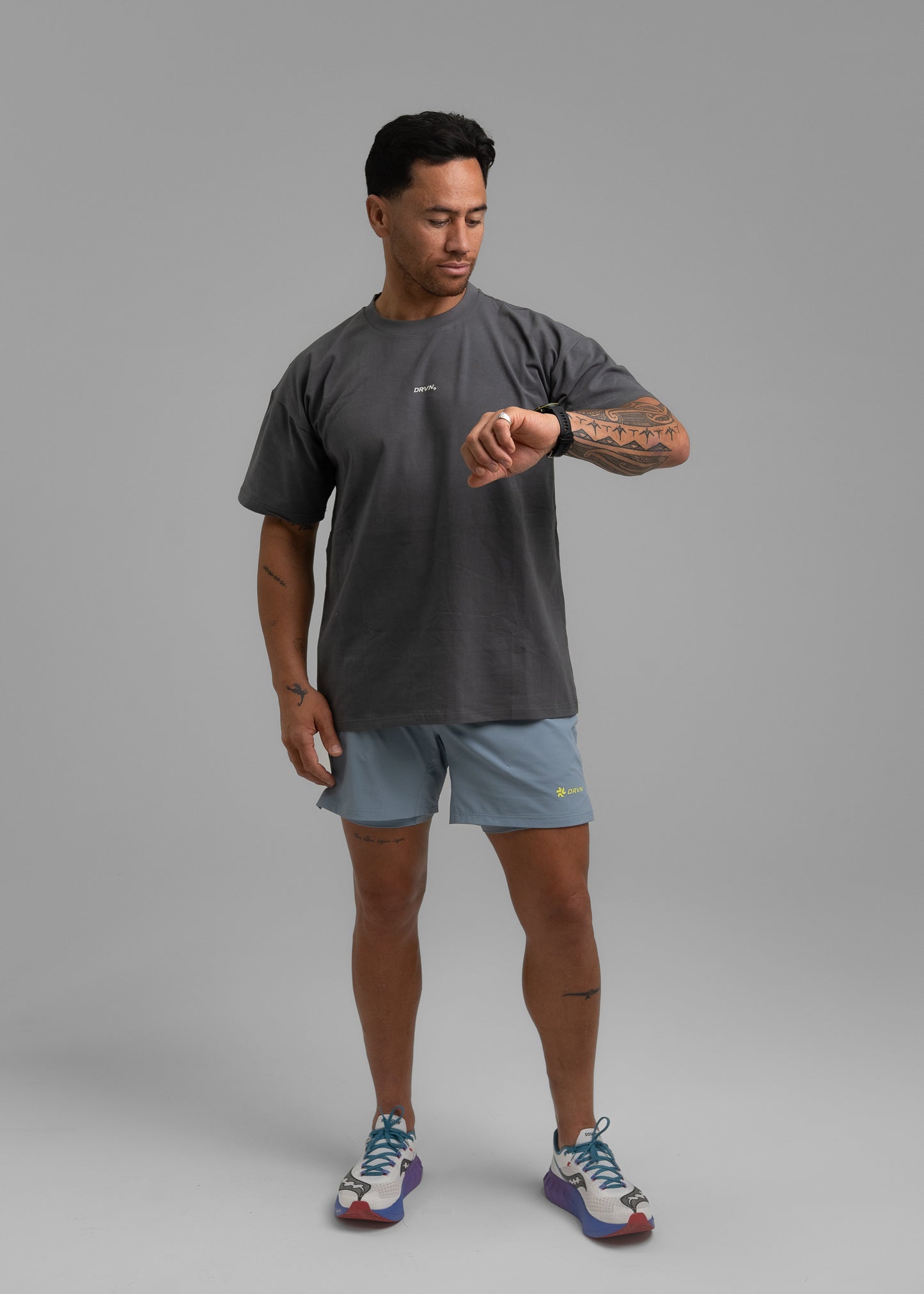 Origin AirLite Oversized Tee - Graphite Grey