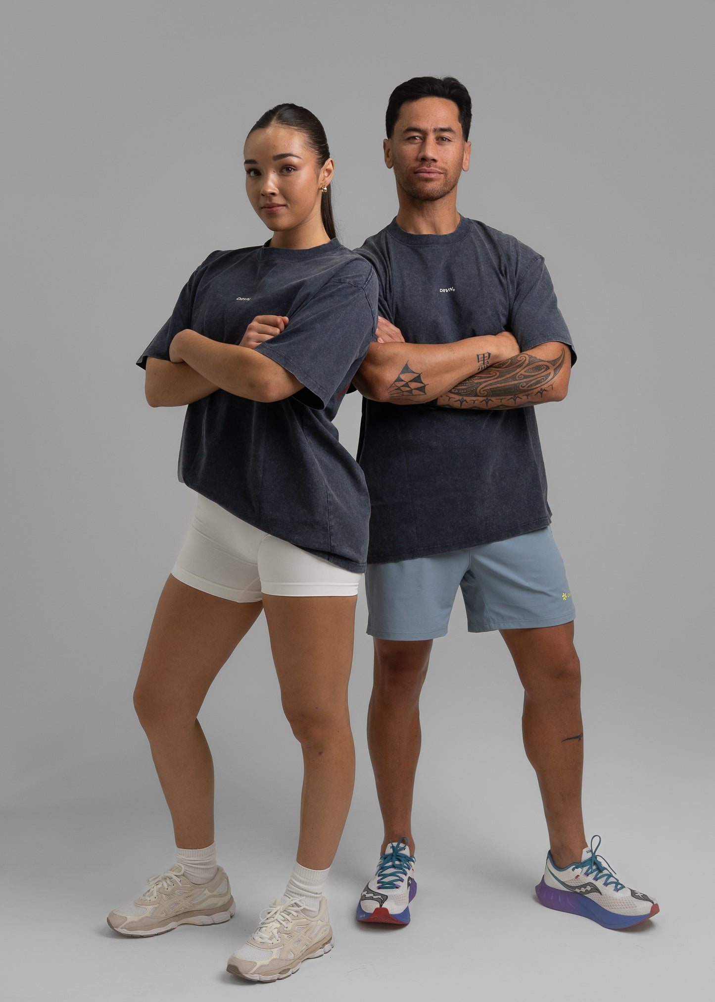 N.R.N.S Oversized Pump Cover - Washed Navy