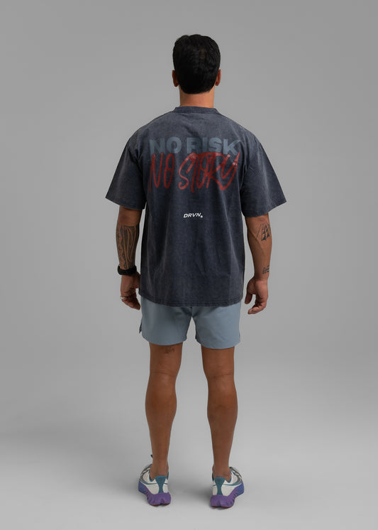 N.R.N.S Oversized Pump Cover - Washed Navy