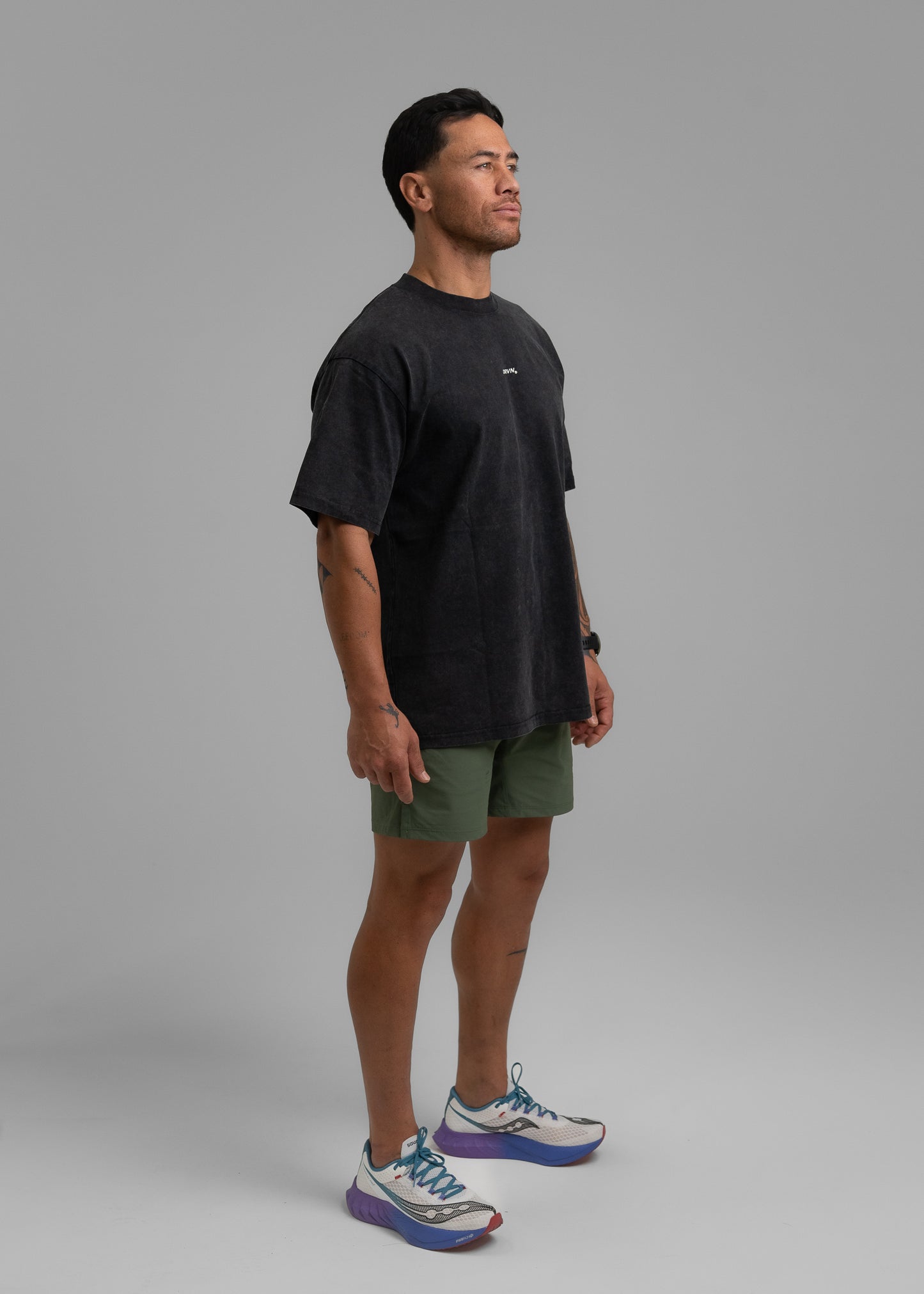 MISSILE IGNITION 6" LINED PERFORMANCE SHORTS - Sentinel Green
