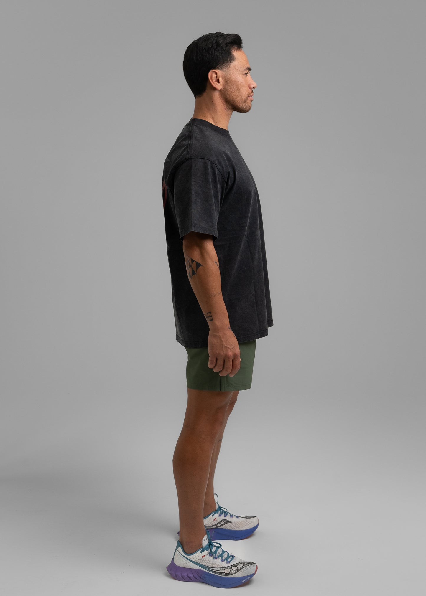 MISSILE IGNITION 6" LINED PERFORMANCE SHORTS - Sentinel Green