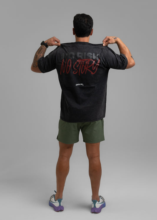 N.R.N.S Oversized Pump Cover - Washed Black