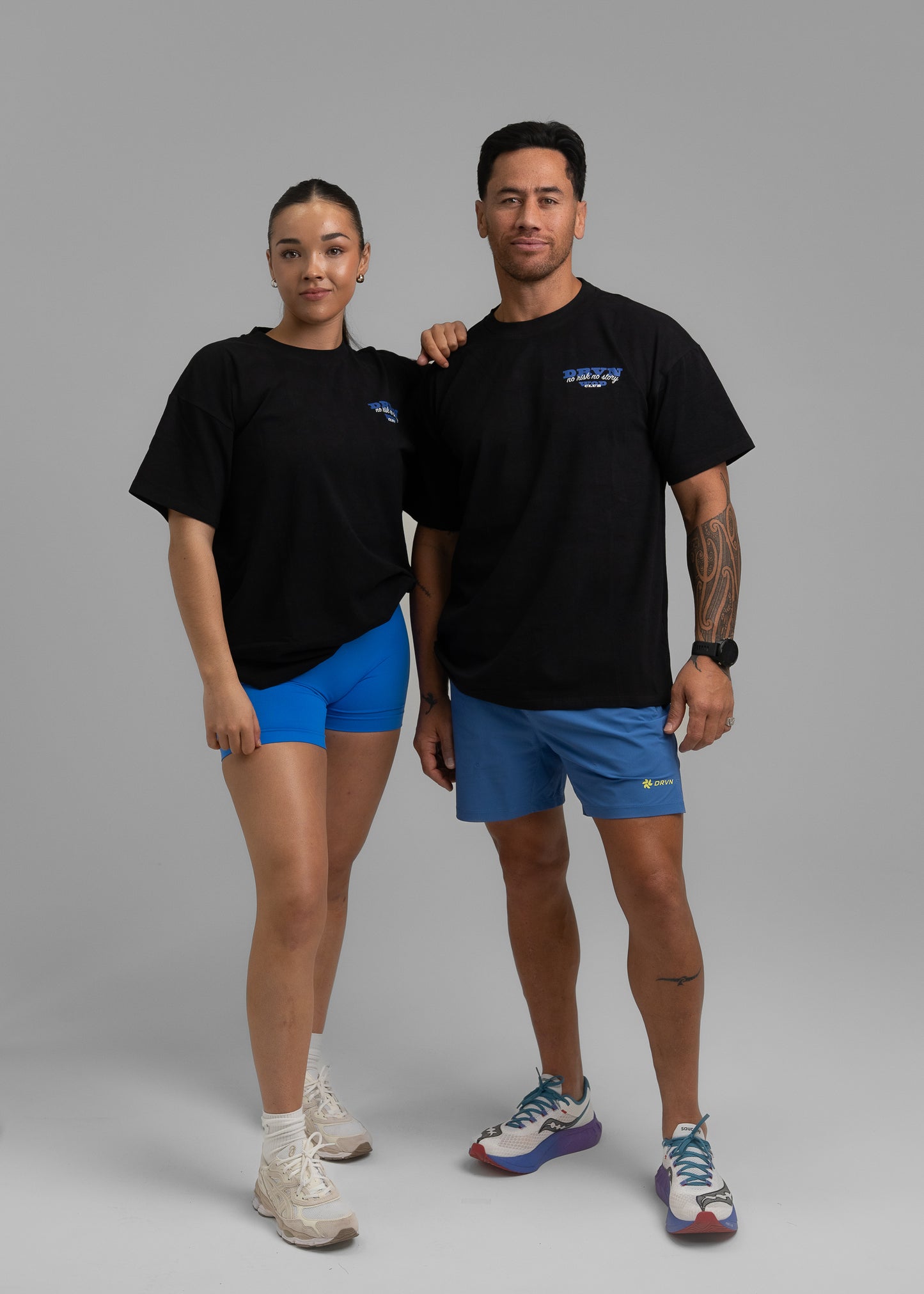 WOD CLUB AirLite Oversize Tee - Black