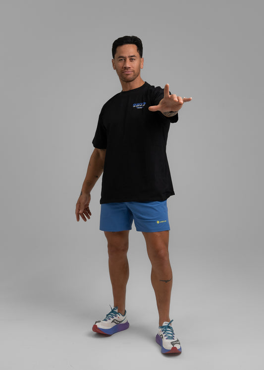 WOD CLUB AirLite Oversize Tee - Black