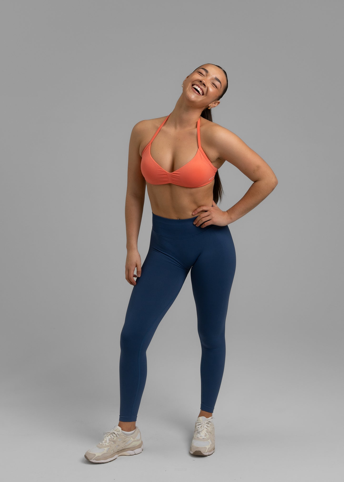 Minimal Sports bra - Coral Rose