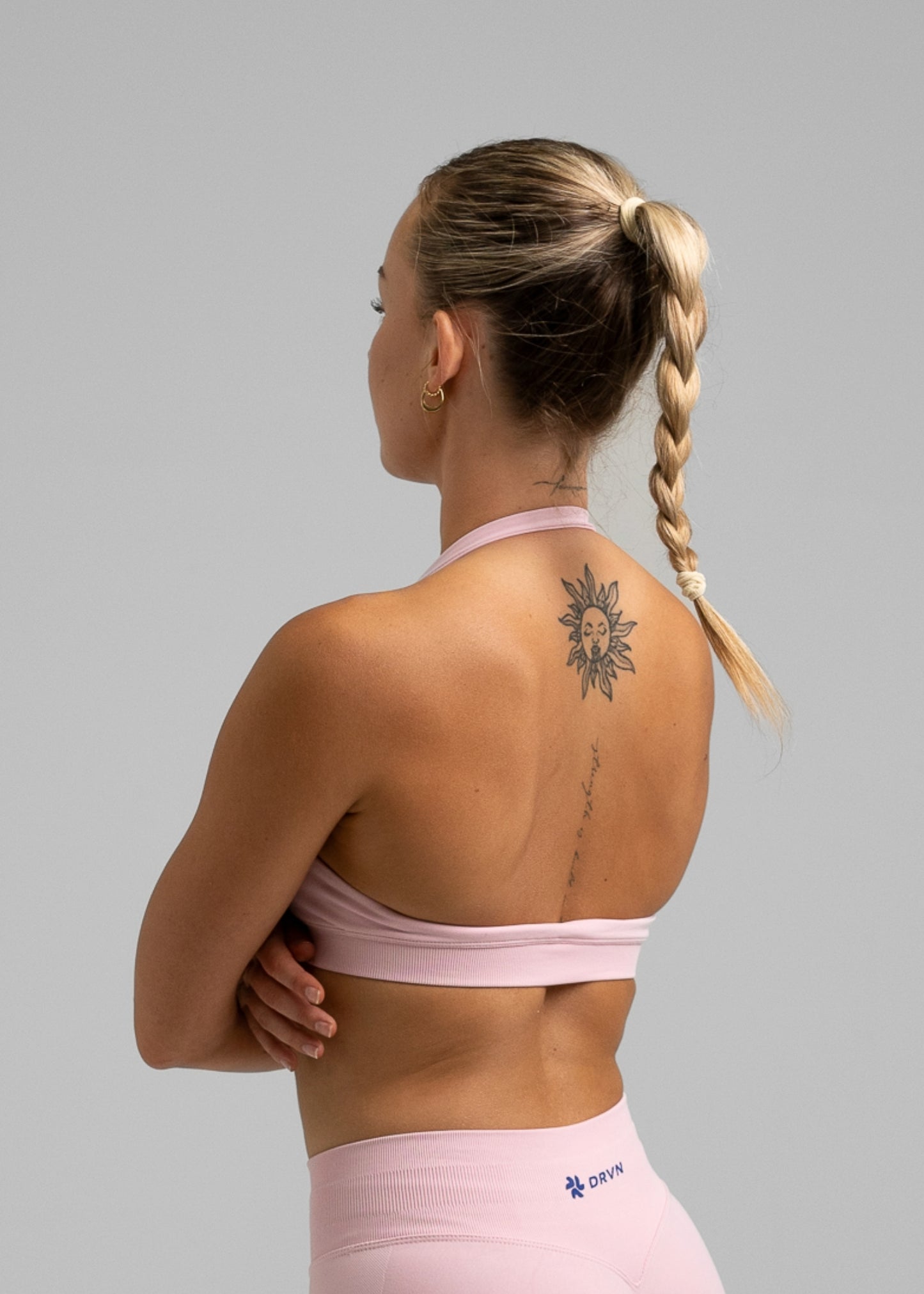 Absolute Halter Sports Bra - Marshmallow