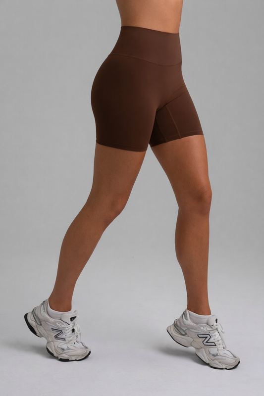Adapt High-Rise Shorts 6" - Cocoa