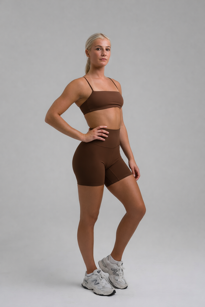 Adapt High-Rise Shorts 6" - Cocoa