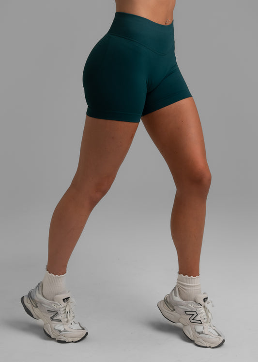 Absolute Seamless Shorts 4.5" - Pine Muse Limited*
