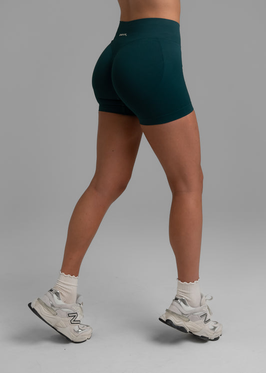 Absolute Seamless Shorts 4.5" - Pine Muse Limited*