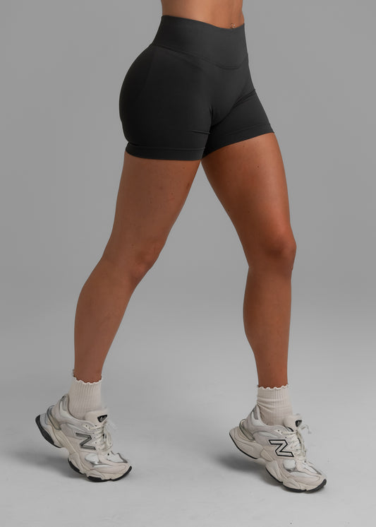 Absolute Seamless Shorts 4.5" - Gunmetal Grit