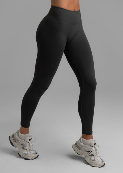 Absolute Seamless Leggings Full Length - Gunmetal Grit