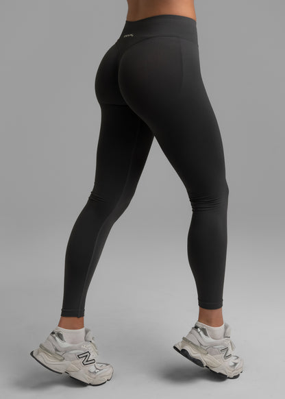 Absolute Seamless Leggings Full Length - Gunmetal Grit