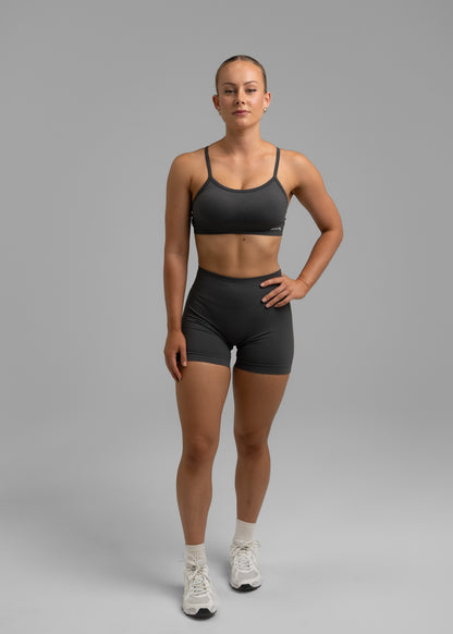 Tempo Sports Bra - Gunmetal Grit