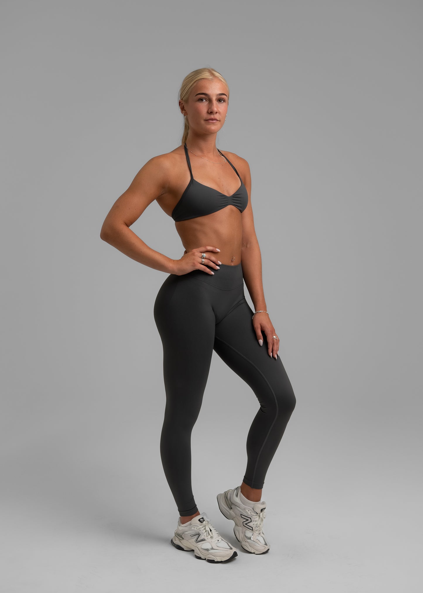 Absolute Seamless Leggings Full Length - Gunmetal Grit