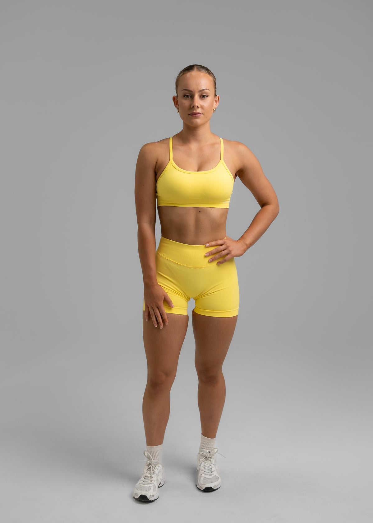 Tempo Sports Bra - Custard