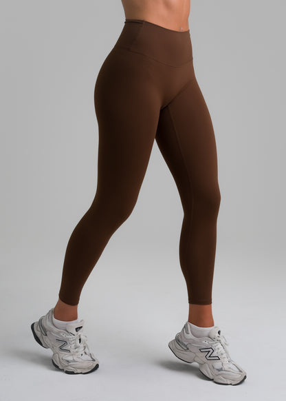 Adapt Mid-Rise Leggings - Cocoa